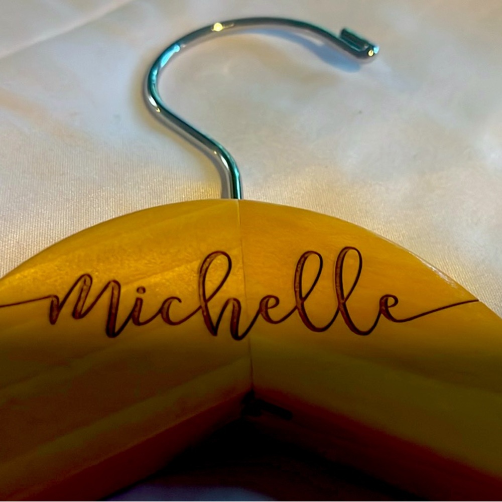 Wooden Name Hanger